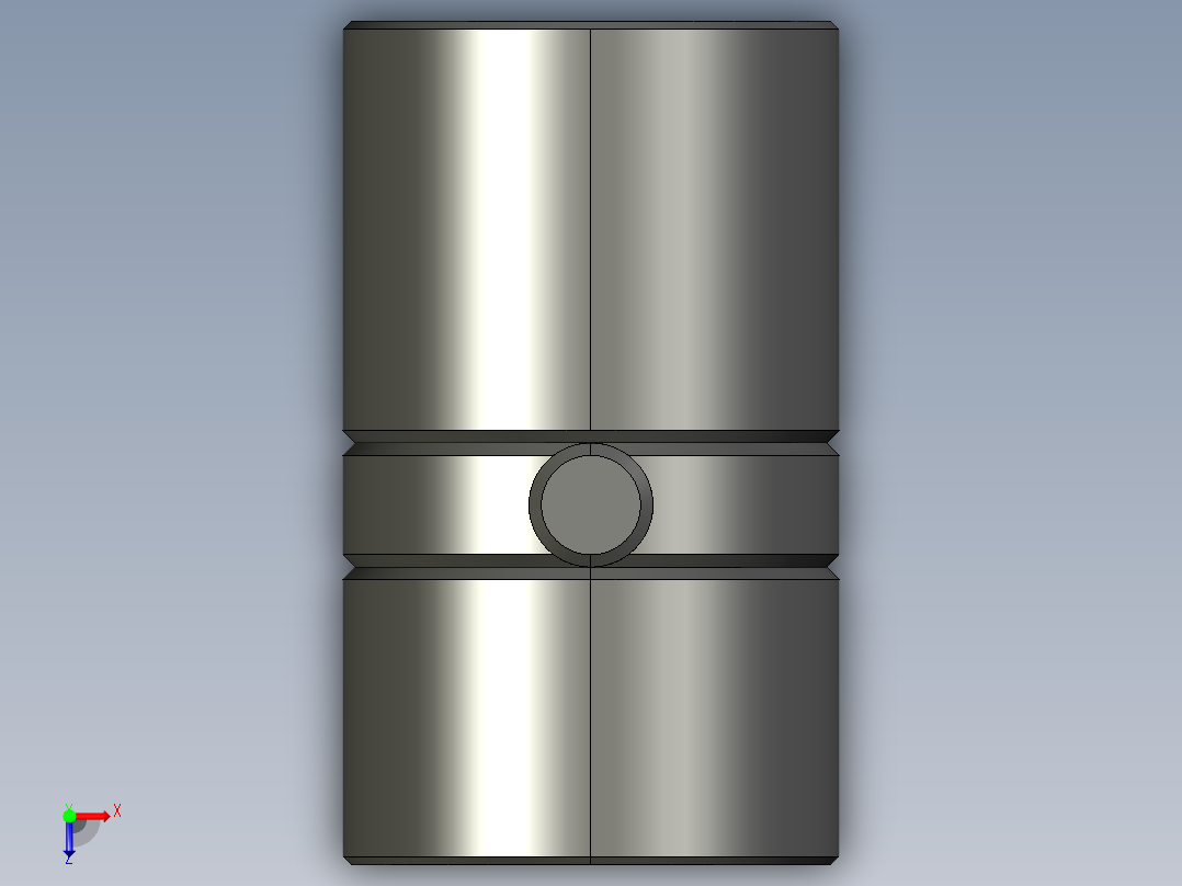 基恩士CA-LS16_kc图纸模型俯视图