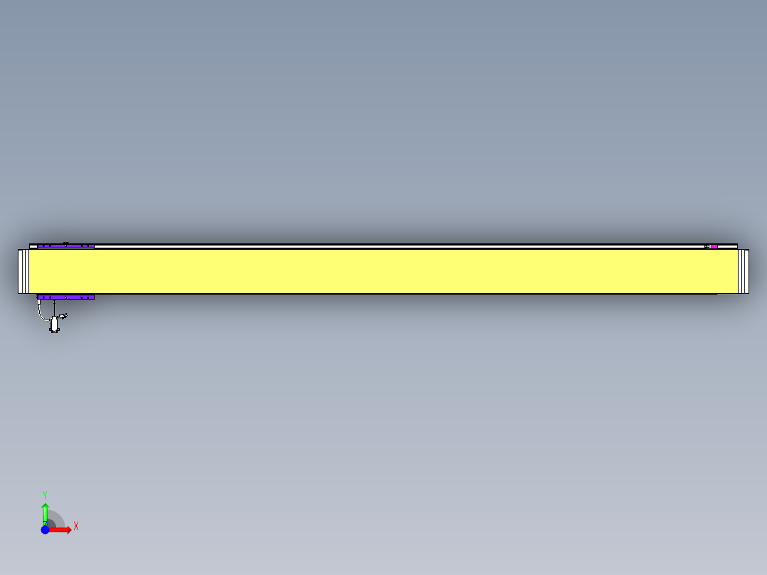 威洛博VL系列3d模型模组VL14S2Y-S2000前视图