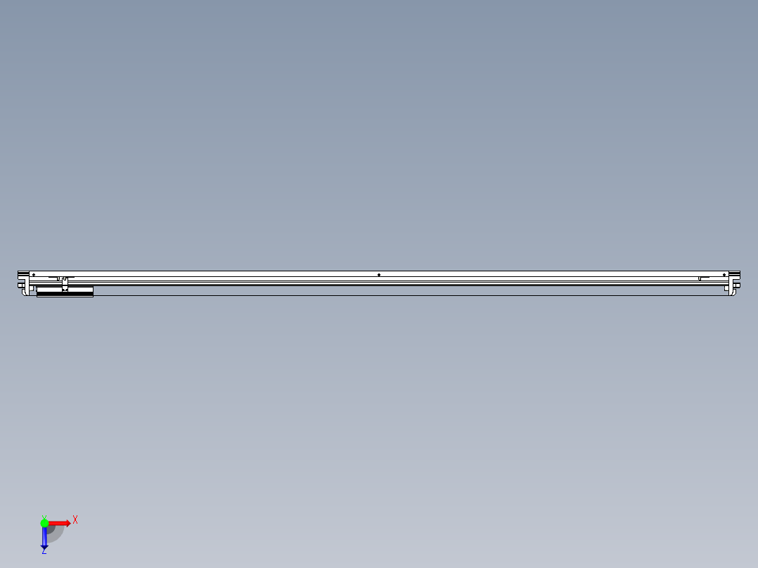 威洛博VL系列3d模型模组VL14S2Y-S2000俯视图