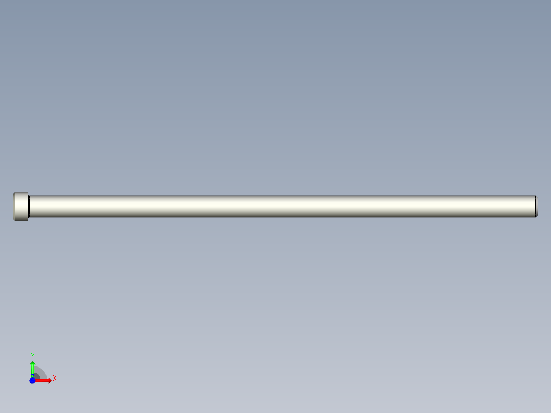 螺钉-Hexalobular_socket_screw-M6-140-50-4-8-4-C0.56.stp前视图