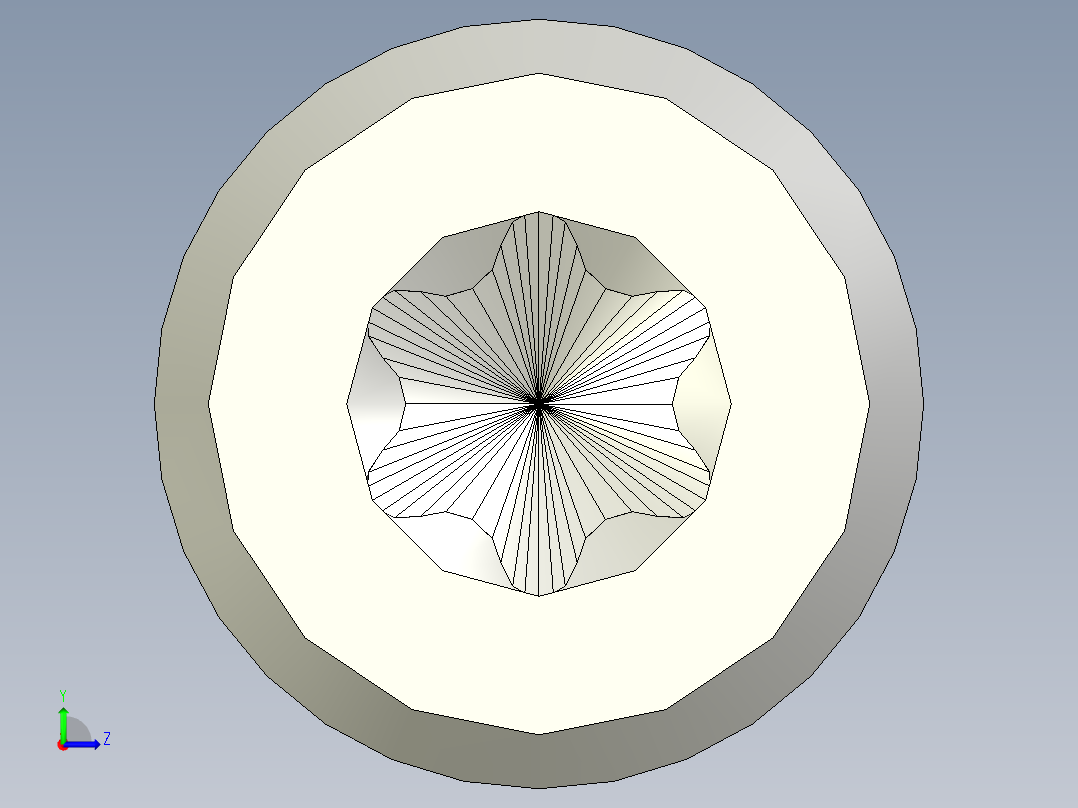 螺钉-Hexalobular_socket_screw-M6-140-50-4-8-4-C0.56.stp左视图