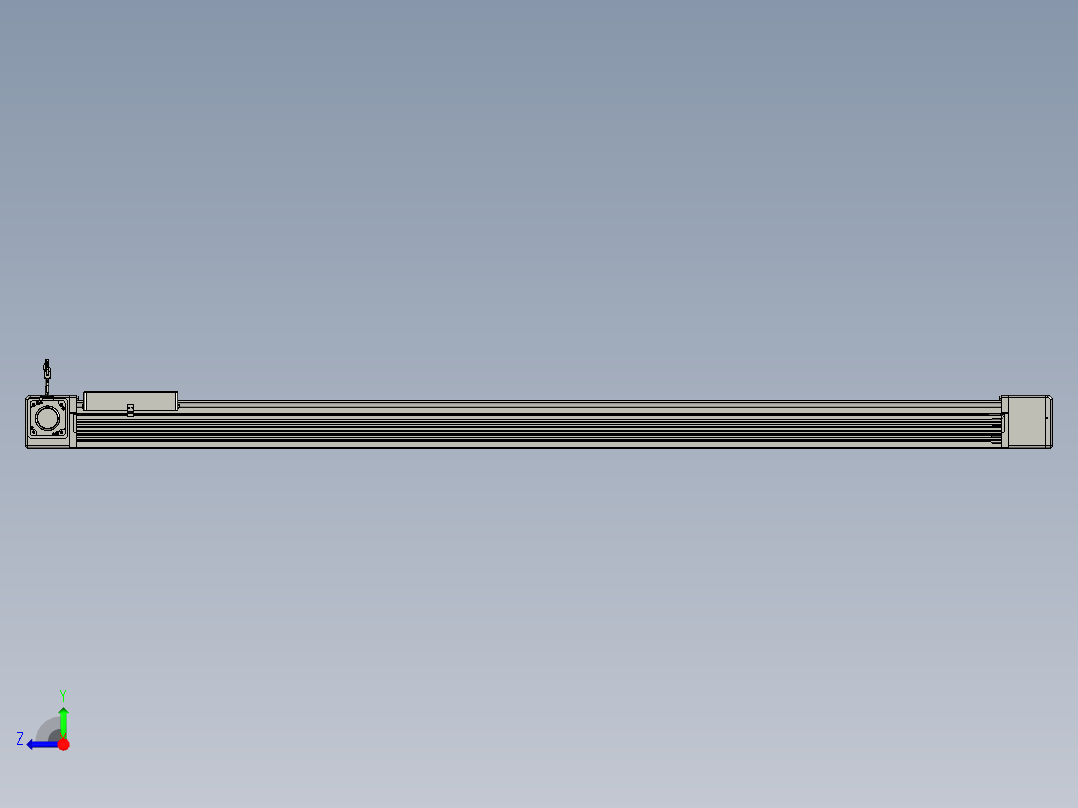威洛博直线电机模组EB16-L208-S1850-L-ZP75-MS3-5K右视图