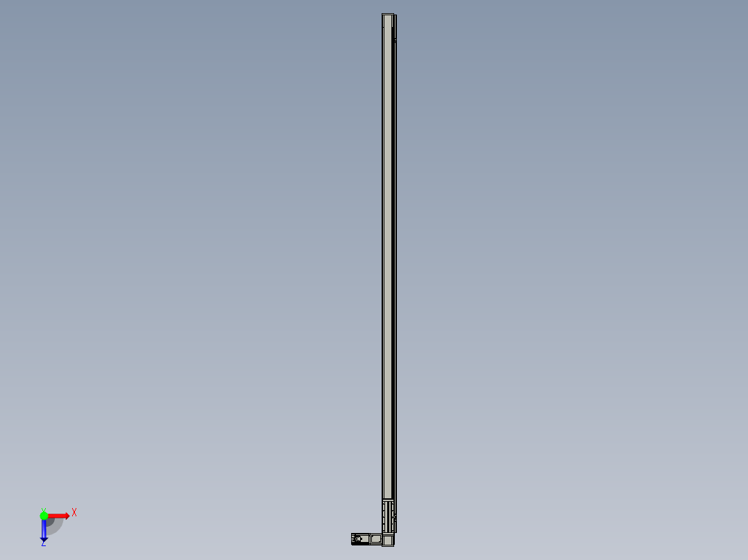 欧规系列-LB8-L150-S3200-BR-ZP75-C3俯视图