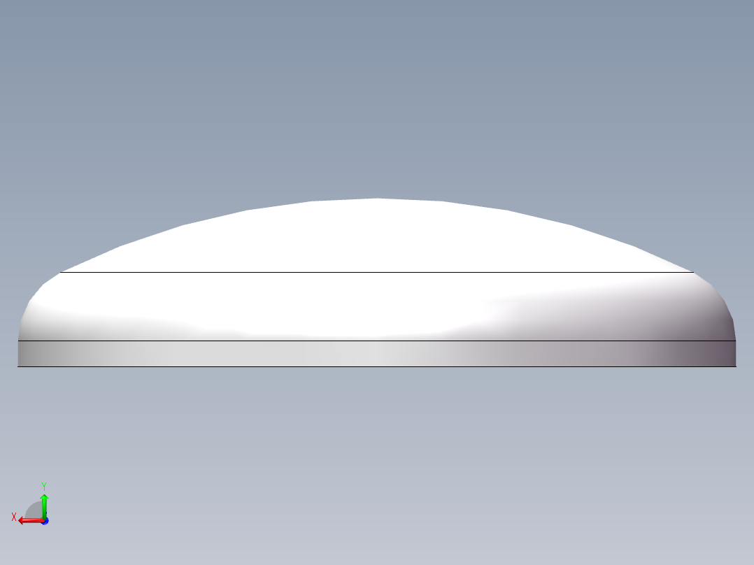 THA碟形封头DN700后视图