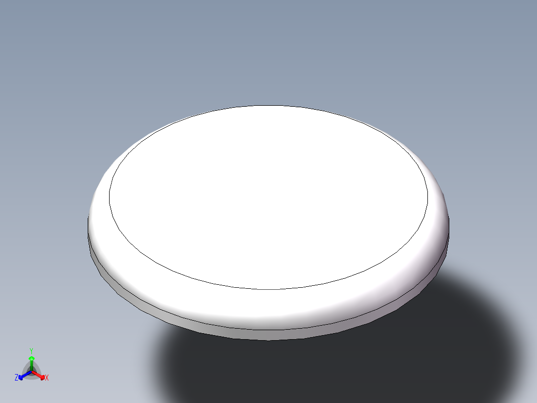 THA碟形封头DN700正等轴测图