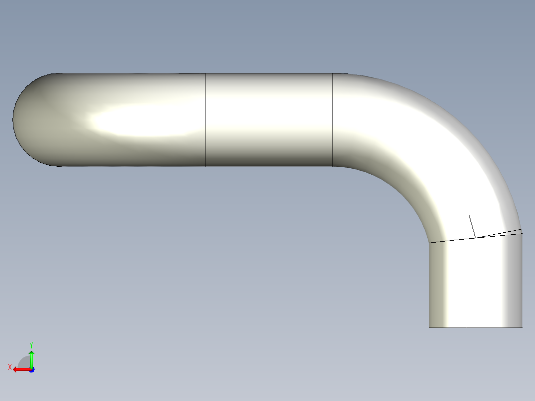 取手(不銹鋼)ER(D)-3D多系列多零件图纸模型后视图