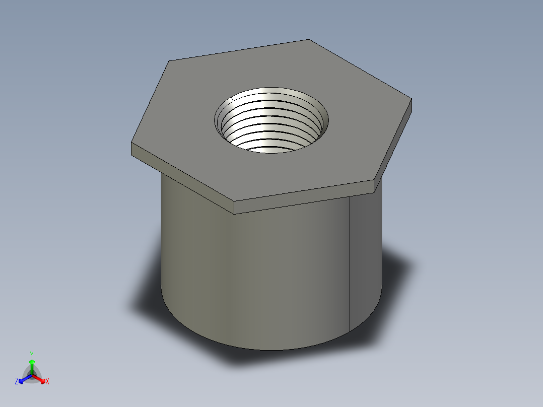 船舶管路系统SeaCor_ReducerBushing_FPTxSPIG_37J138166_1.25in x 0.5in