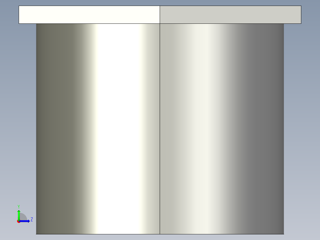 船舶管路系统SeaCor_ReducerBushing_FPTxSPIG_37J138166_1.25in x 0.5in左视图