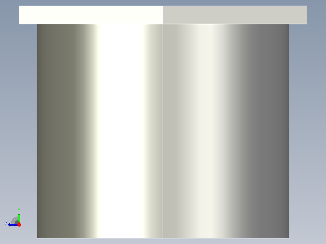 船舶管路系统SeaCor_ReducerBushing_FPTxSPIG_37J138166_1.25in x 0.5in右视图