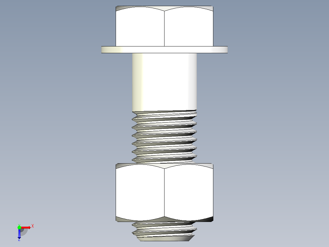 螺栓和螺母-M24 X 3.0.rar俯视图