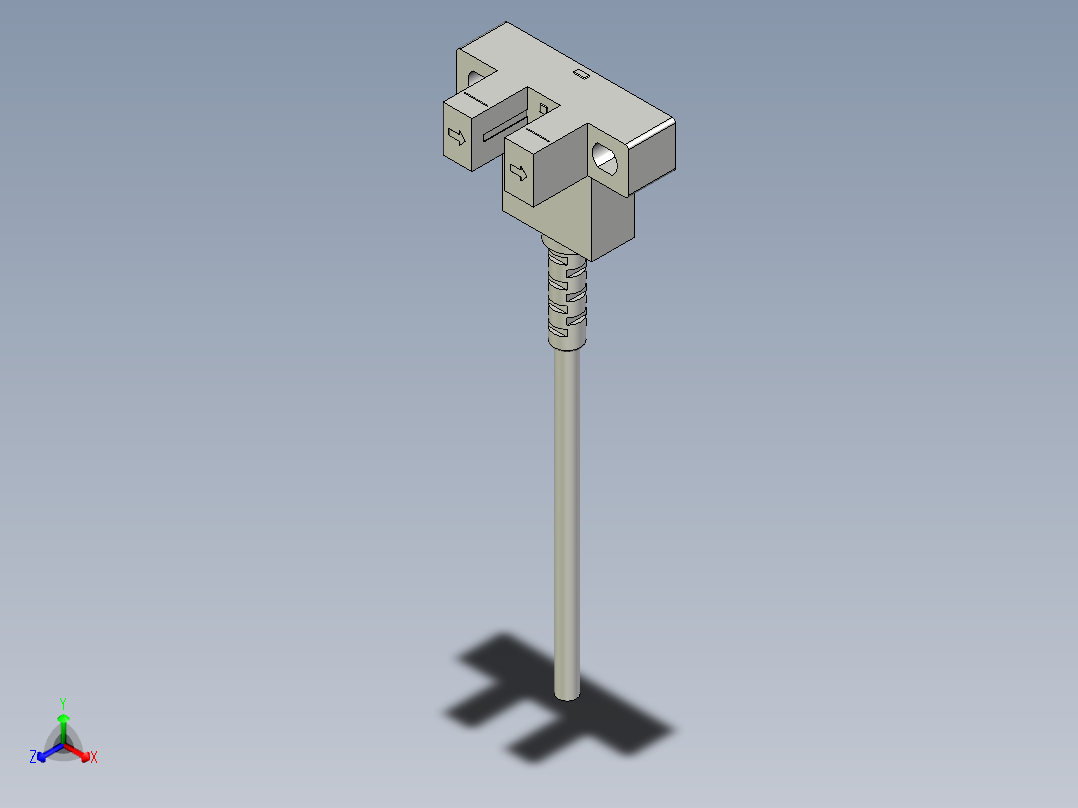 槽型光电传感器LU671_3D