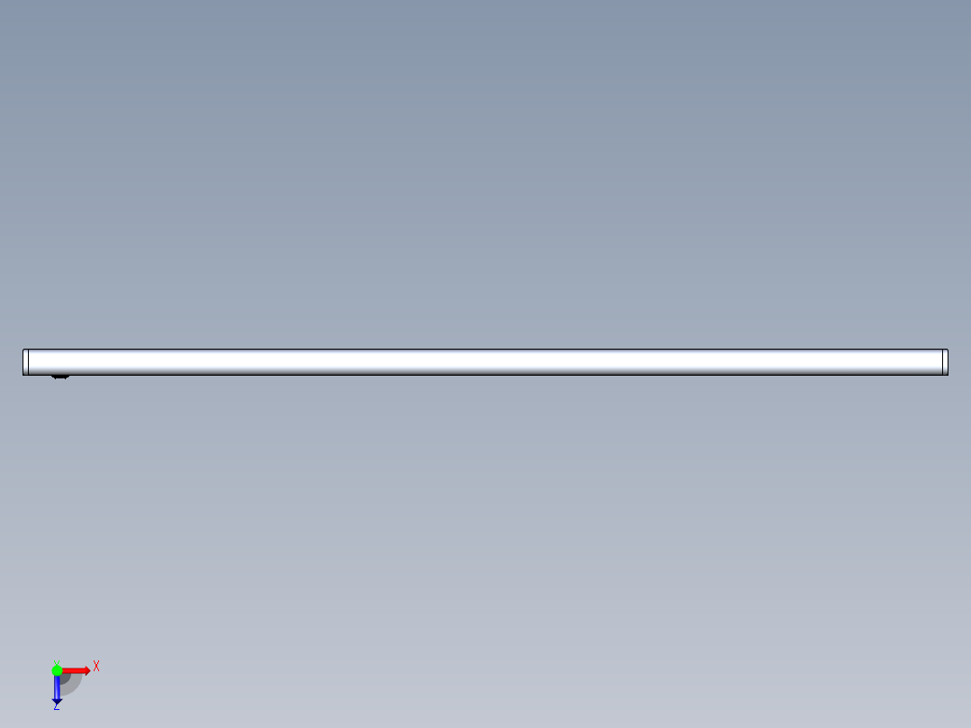 型材-KJN LED LIGHT STRIP 1144MM WLB32ZC1130PBQM俯视图