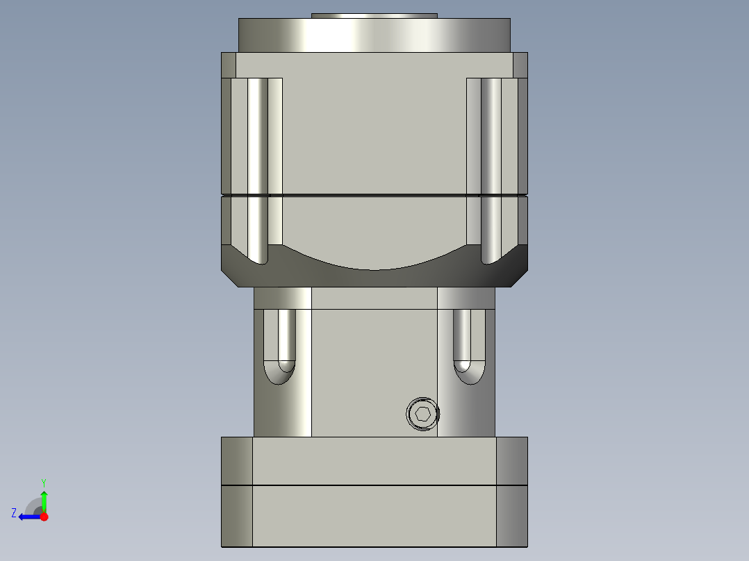 斜齿孔PGH180T-L2 42-114.3-200-M12 LR120 KCZ50.STEP右视图