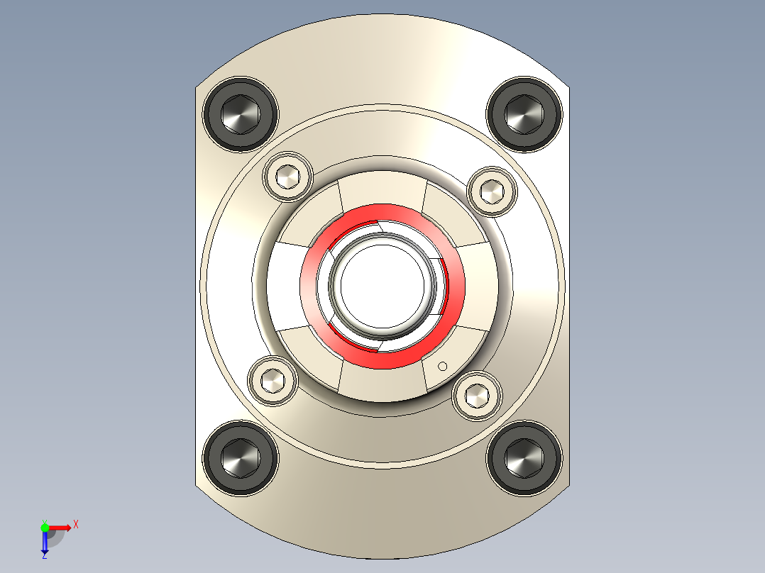 KOSMEKSFA2000-G0A-130-H70多系列多零件图纸模型多系列多零件图纸模型俯视图
