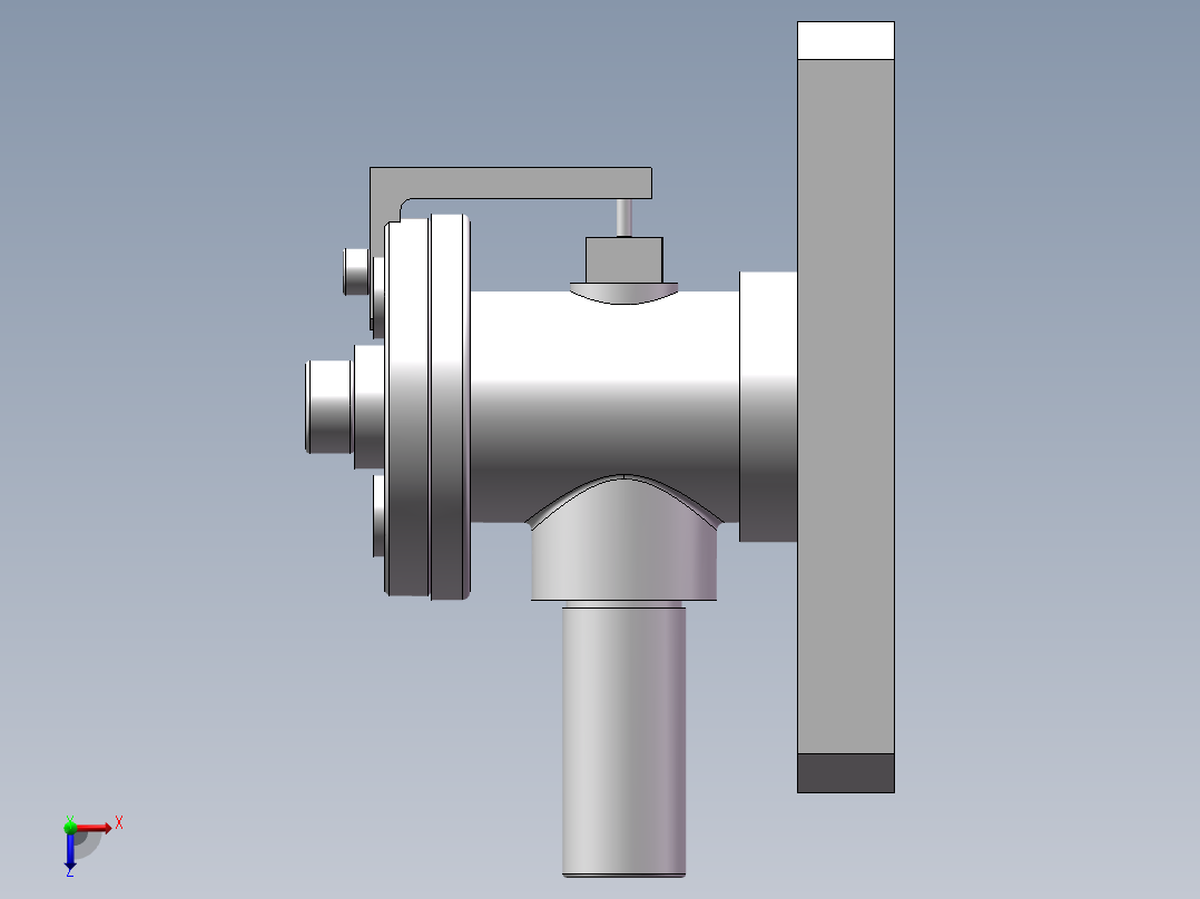 连杆支座钻4x10孔钻孔夹具含三维二维说明书俯视图