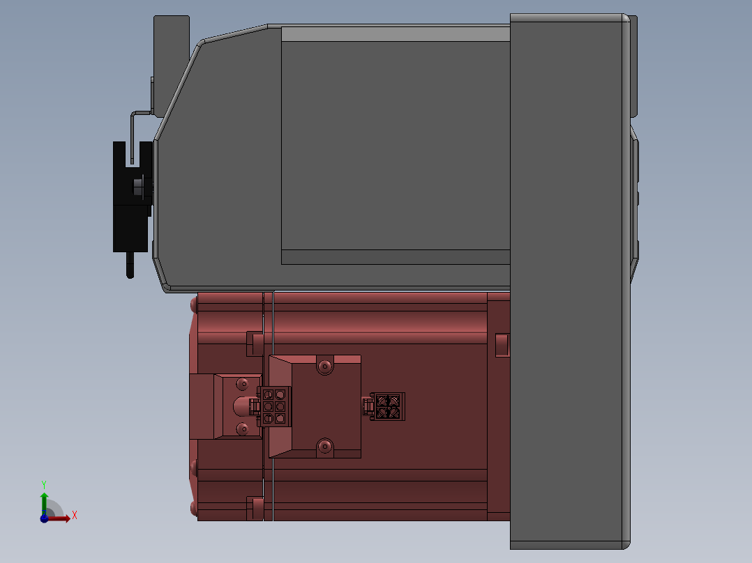 精密模组MT170-L125-1900-RD-M75-C4前视图