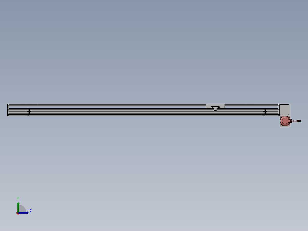 精密模组MT170-L125-1900-RD-M75-C4左视图