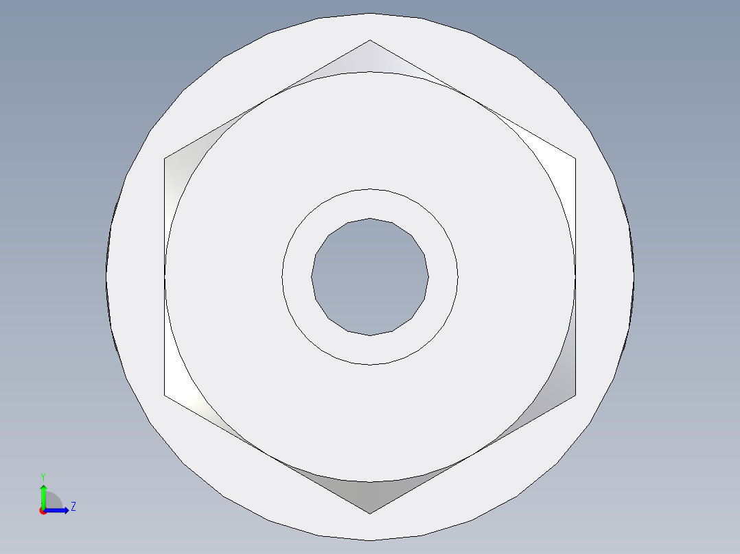 卡套式工业通用硬管接头EO_Weld_bulkhead_fitting_ESV06L71左视图