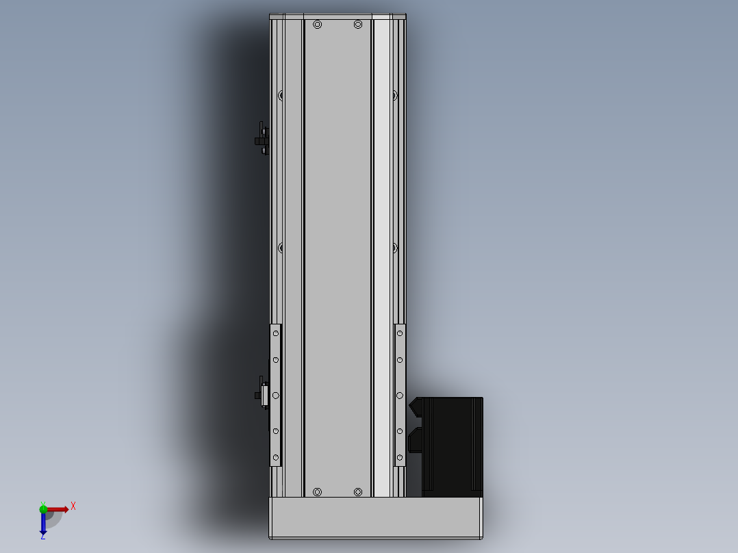 精密模组MY140-T10-250L-BL-P40B-C4-C俯视图