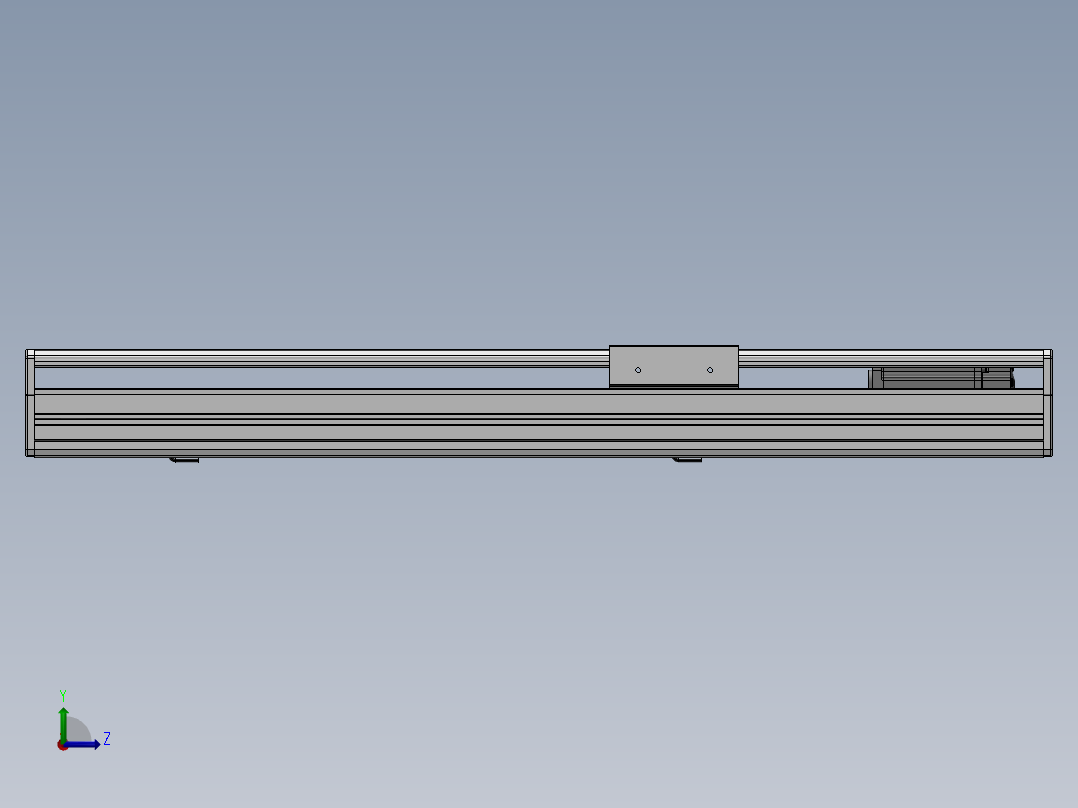 精密模组MY130-T10-350L-M-P20B-C4-C左视图