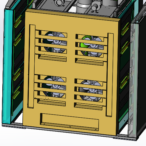 悬挂链红外烤箱（sw18可编辑+BOM+cad）