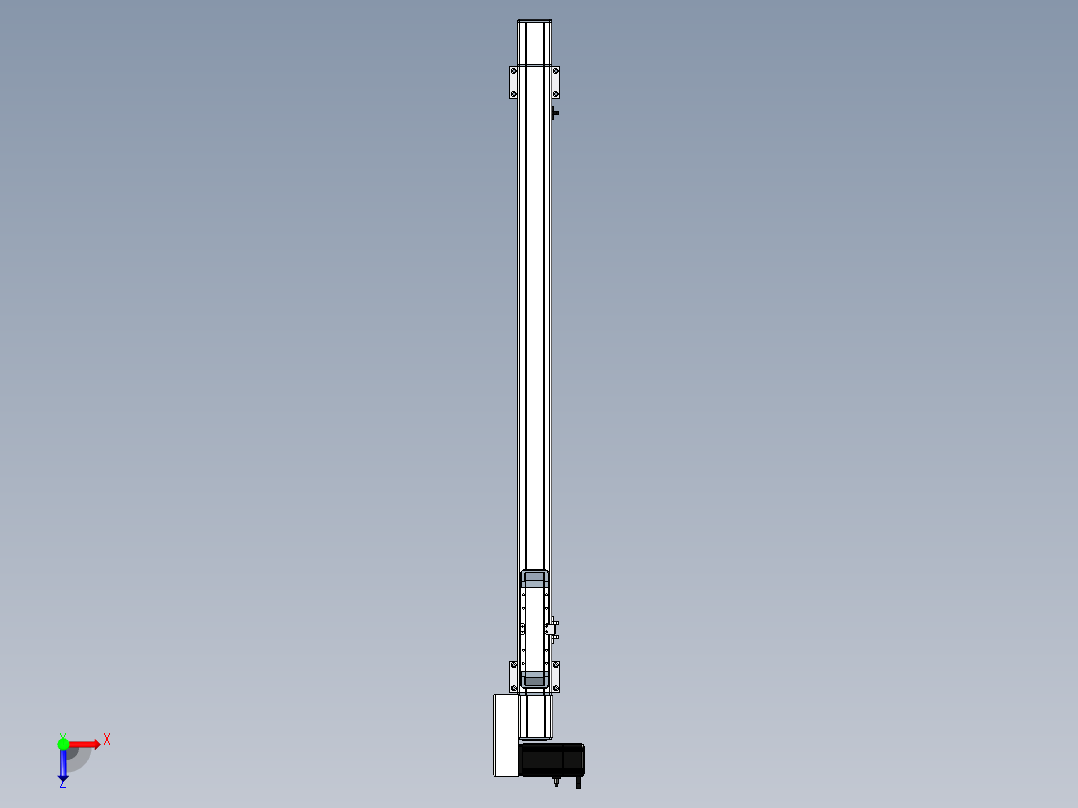 Toyo东佑达直线模组-M65-S-X52-950-L-M40-C4俯视图