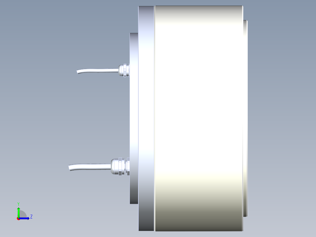 264-150直驱电机左视图