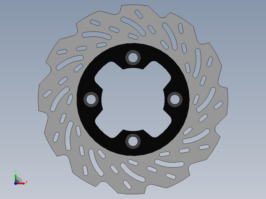 制动器 (22)前视图