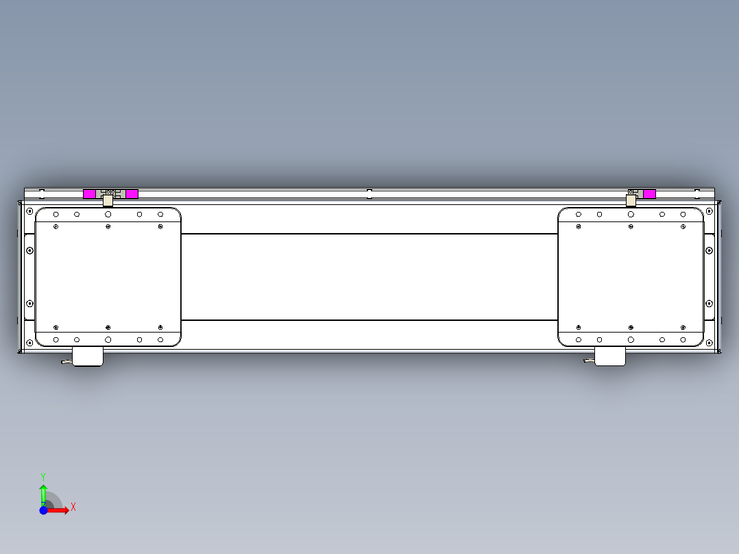 威洛博LC系列3d模型模组2LC22H2Y-S500前视图