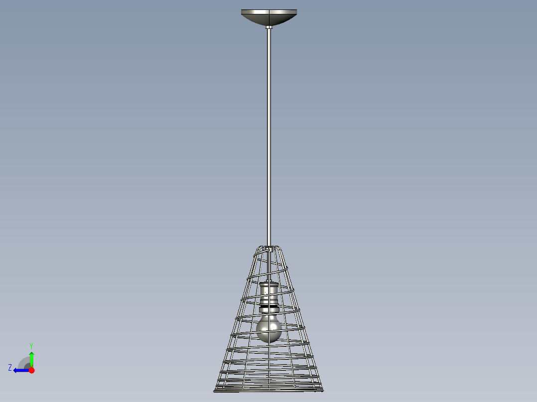 复古吊灯8右视图