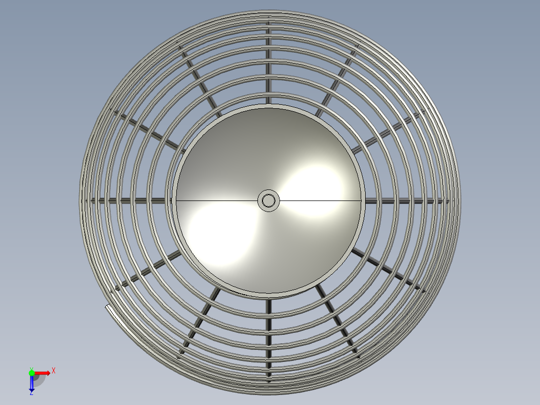 复古吊灯8俯视图