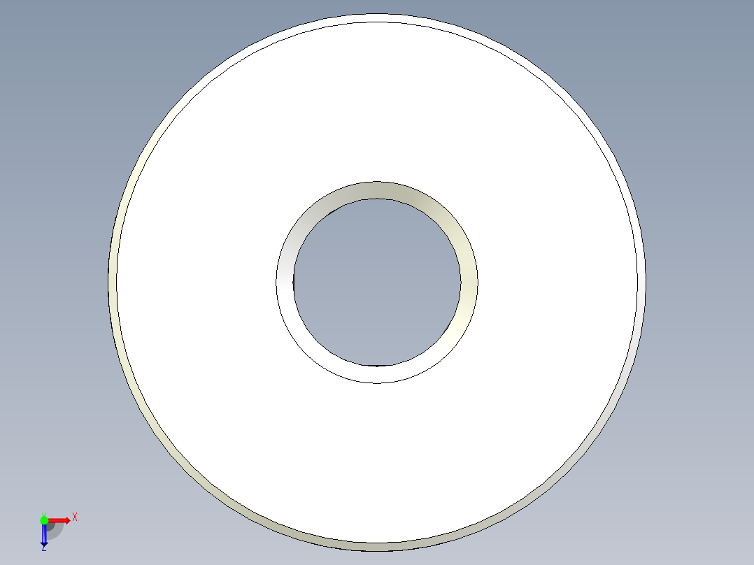 2GT滑轮，BF型，20齿，外径16毫米；6mm和10mm皮带宽度；5毫米、6毫米和8毫米孔径。M4在模型中安装螺丝俯视图