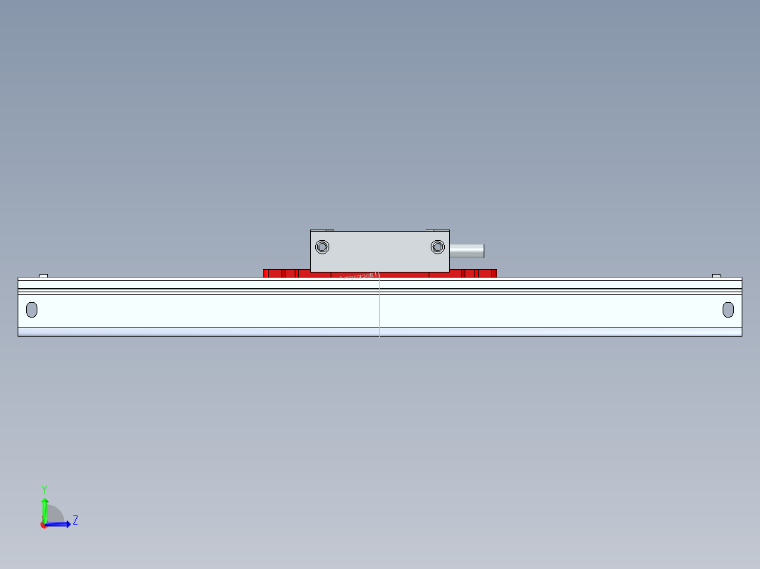 SINO KA300光学标尺左视图