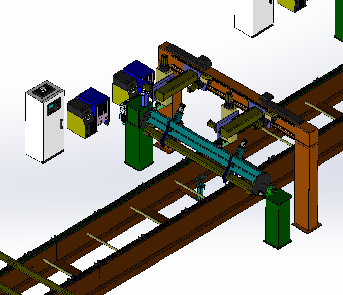 三一智能专机焊接线sw12可编辑