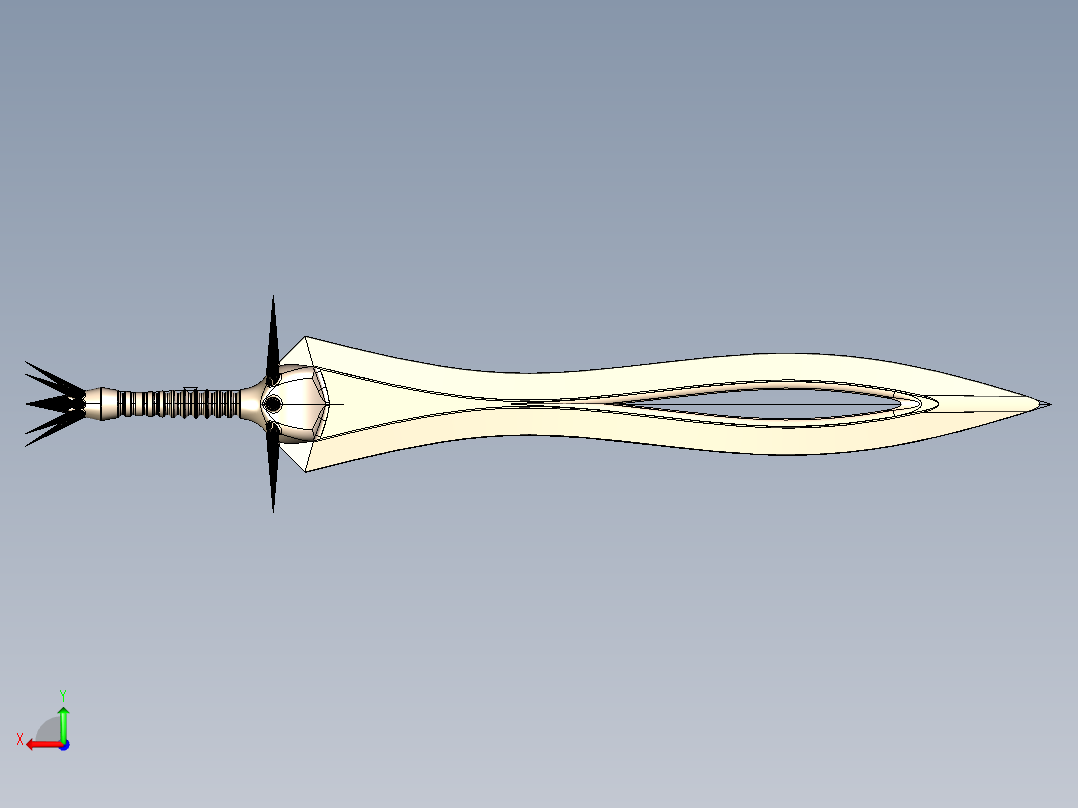 西方古代兵器_SolidWorks20140225050409199后视图
