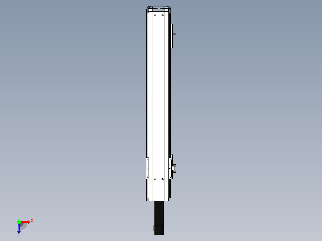 Toyo东佑达直线模组-ETH12-550-BC-100W+煞車俯视图