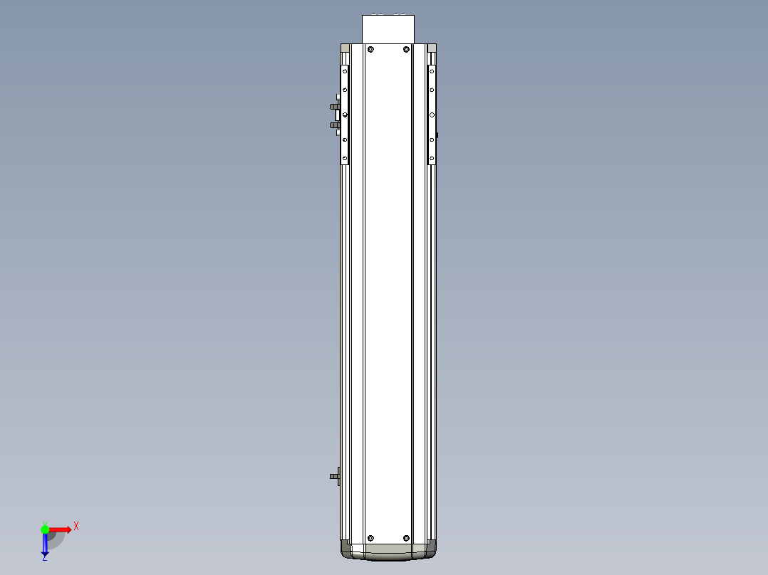Toyo东佑达直线模组-ETH14-500-BM-200W+煞車俯视图