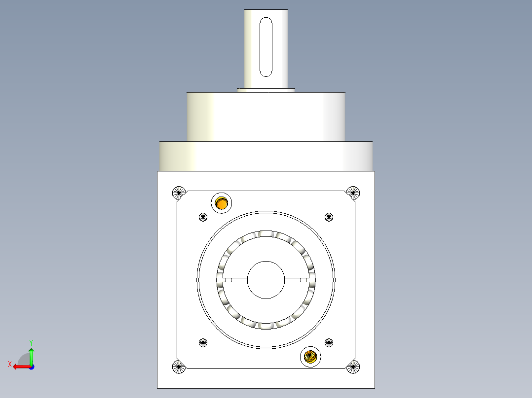 换向器PW110垂直输出-1 19-70-90-M6.stp后视图
