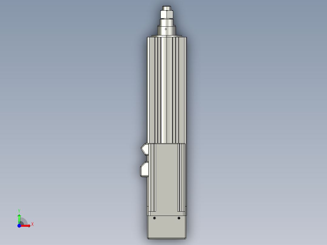 12VZ电动缸-VZ6-S150-BD前视图