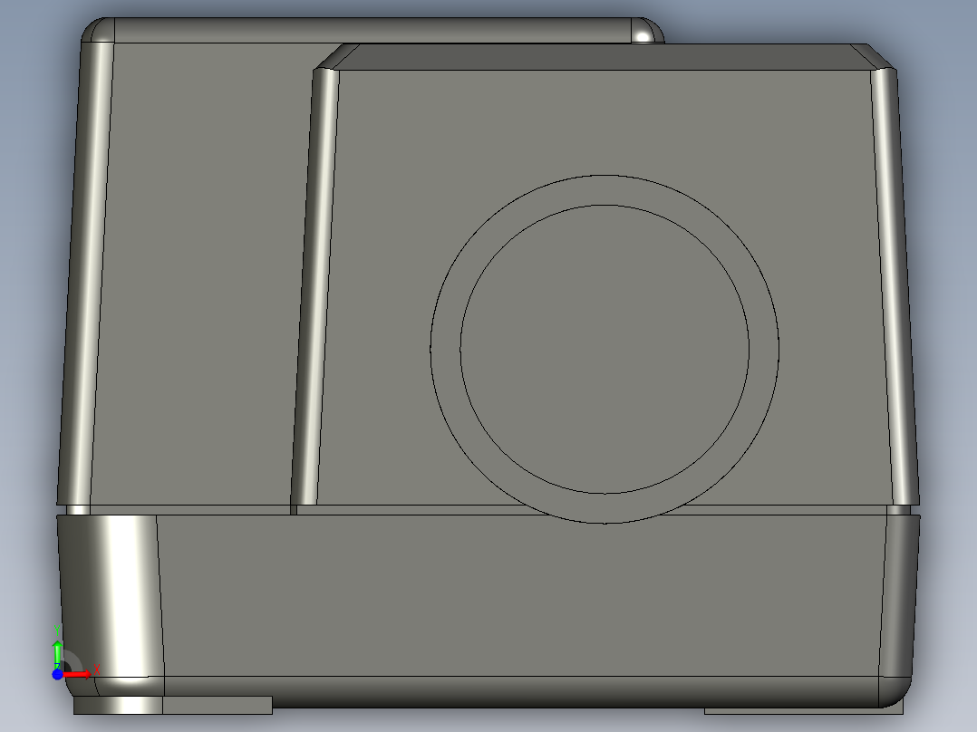 基恩士CV-S035C_M_kc图纸模型前视图