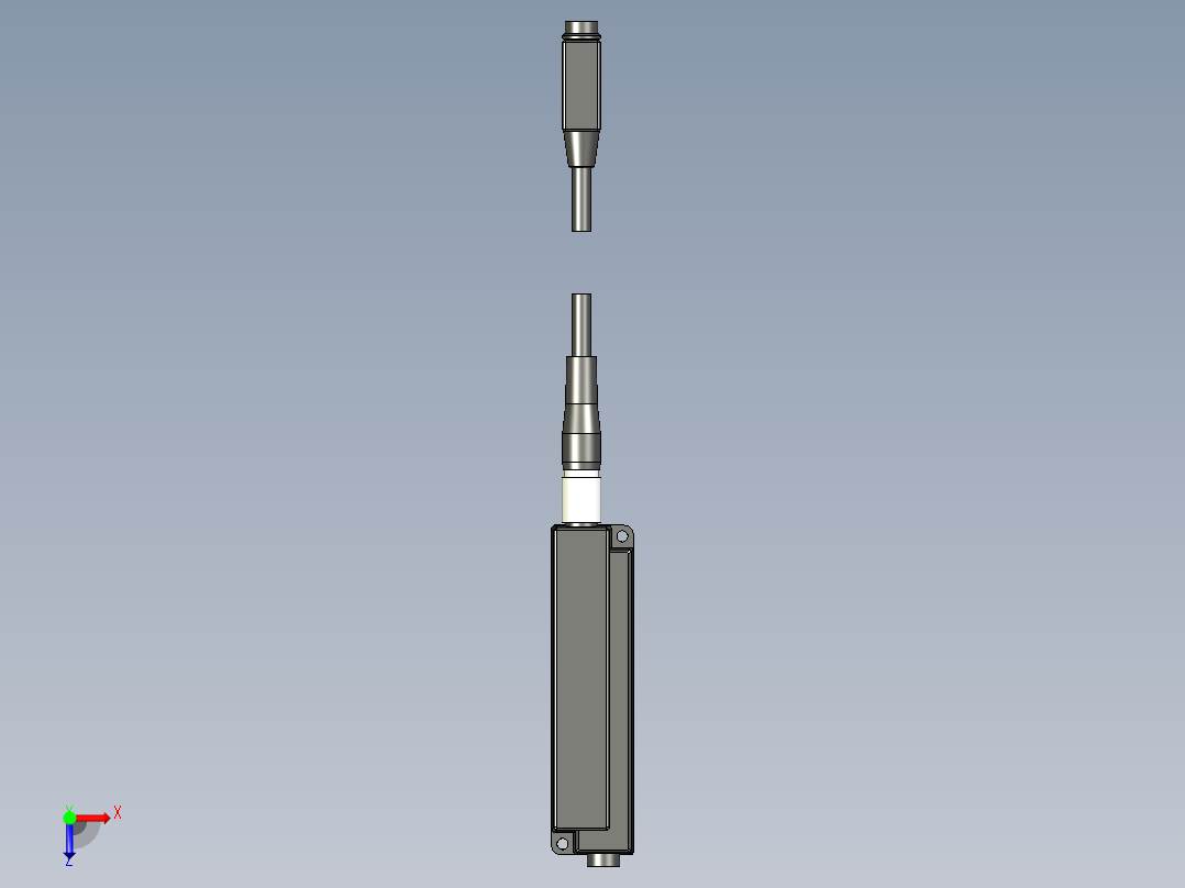 基恩士CV-S035C_M_kc图纸模型俯视图