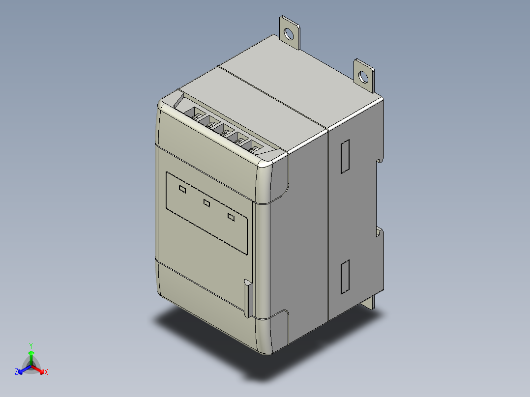 基恩士EX-201_202_205_210_kc图纸模型正等轴测图