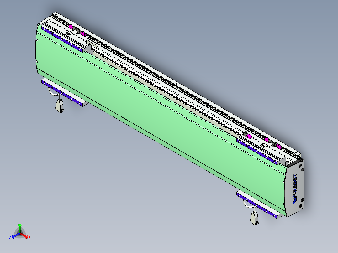 威洛博VL系列直线电机模组-2VL22H3-S750