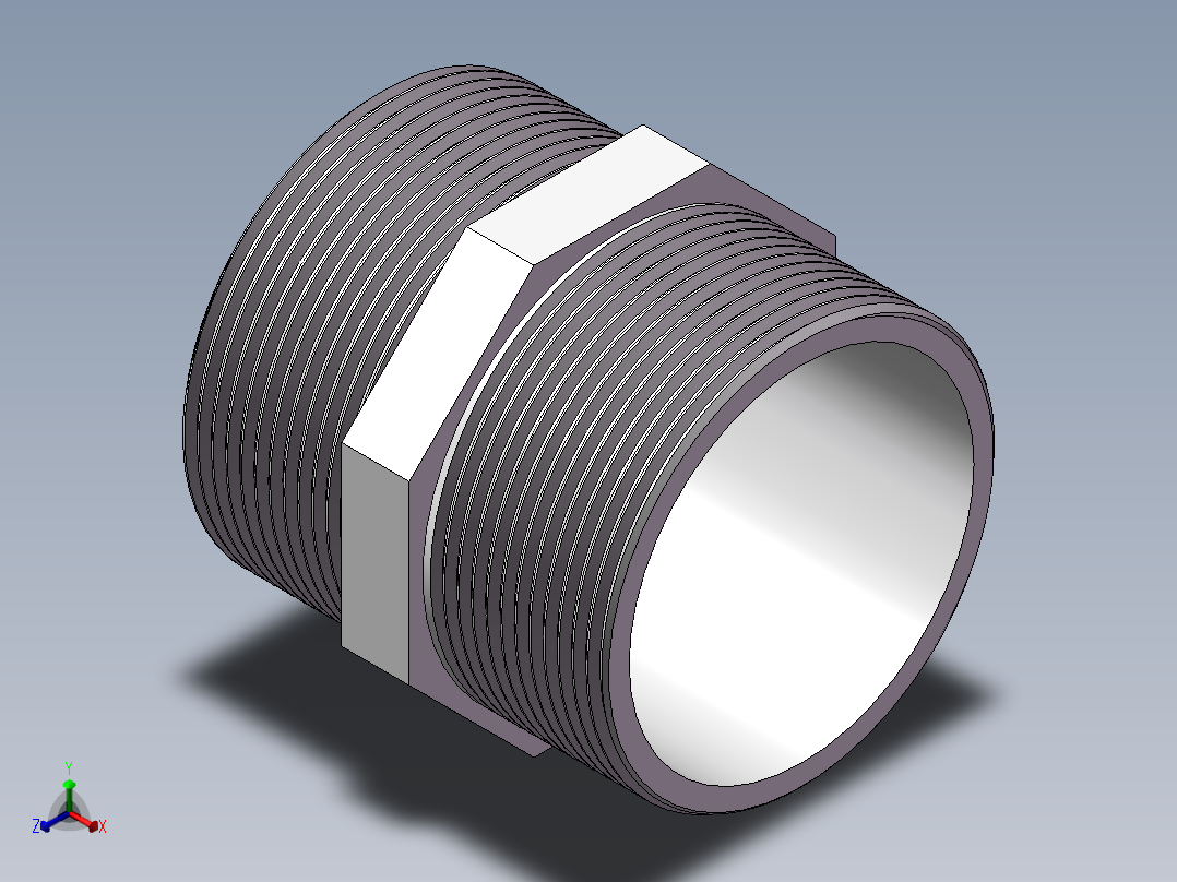 对丝-六角等径 DN50