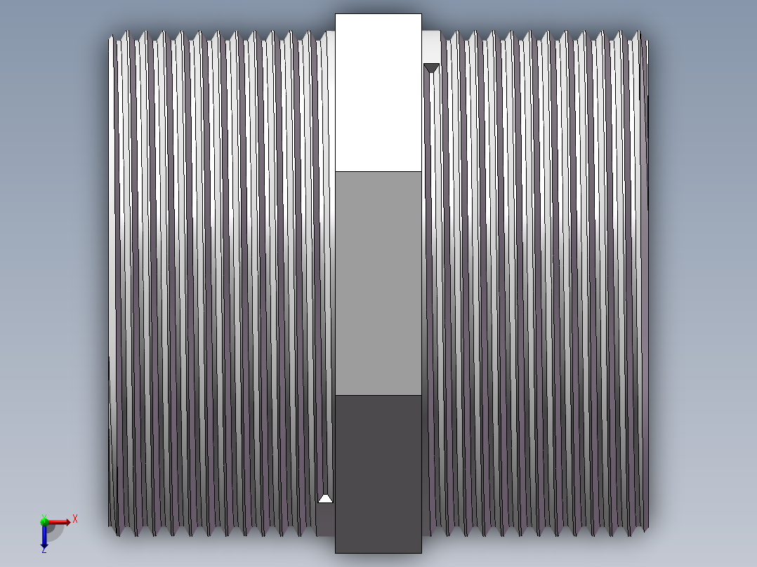 对丝-六角等径 DN50俯视图