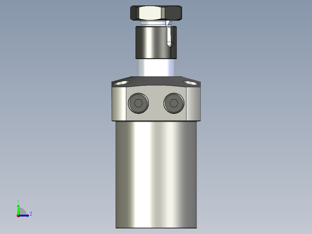 KOSMEKLHS0550-CR-Y45多系列多零件图纸模型左视图