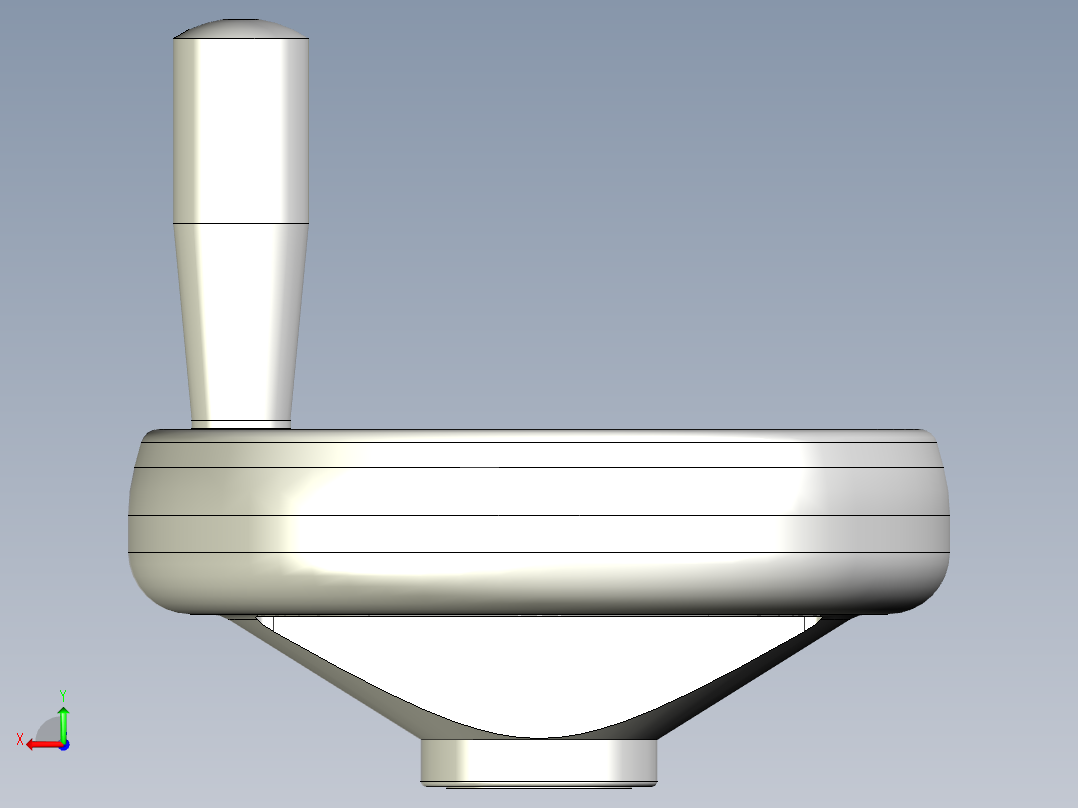 塑膠手輪VRTP,VRTP+I-3D多系列多零件图纸模型后视图