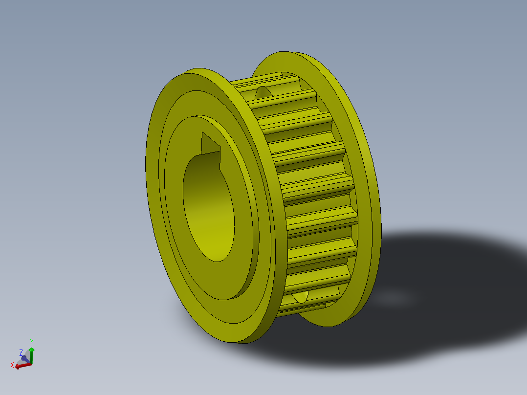同步带轮HTPA20S5M100-A-N10