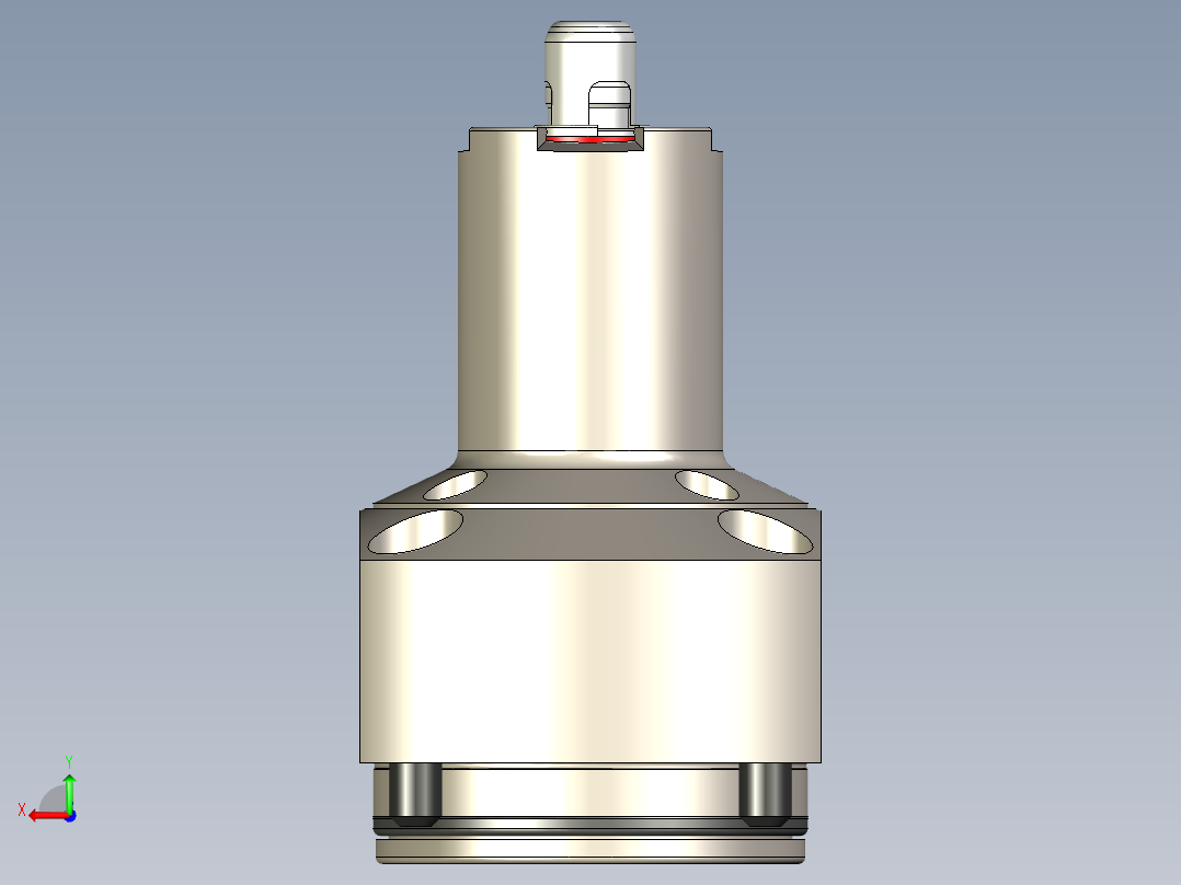 KOSMEKSFA2000-M1A-090-H60多系列多零件图纸模型多系列多零件图纸模型后视图