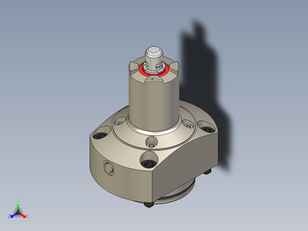 KOSMEKSFA2000-M1A-090-H60多系列多零件图纸模型多系列多零件图纸模型正等轴测图
